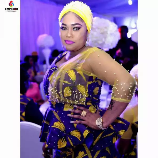 Stunning Photos From Actress Eniola Badmus Late Father
